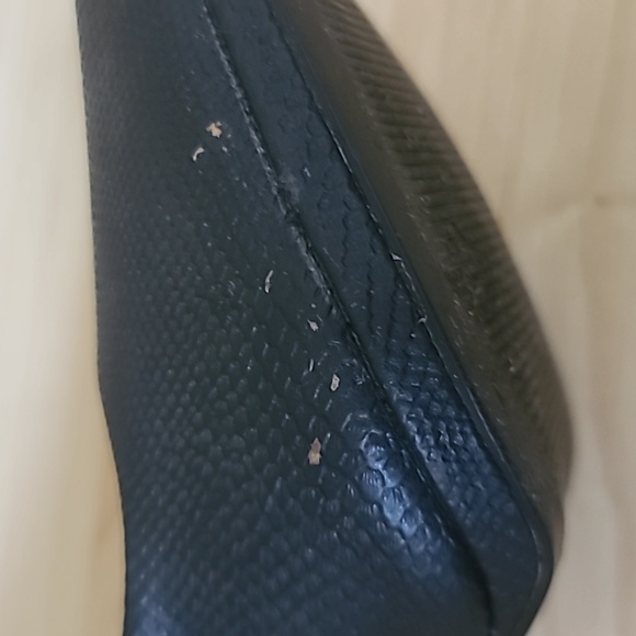 Qupid women's Black Snake Skin Design Pointed Toe Stiletto Heel Formal Shoe 7.5 - Picture 9 of 9